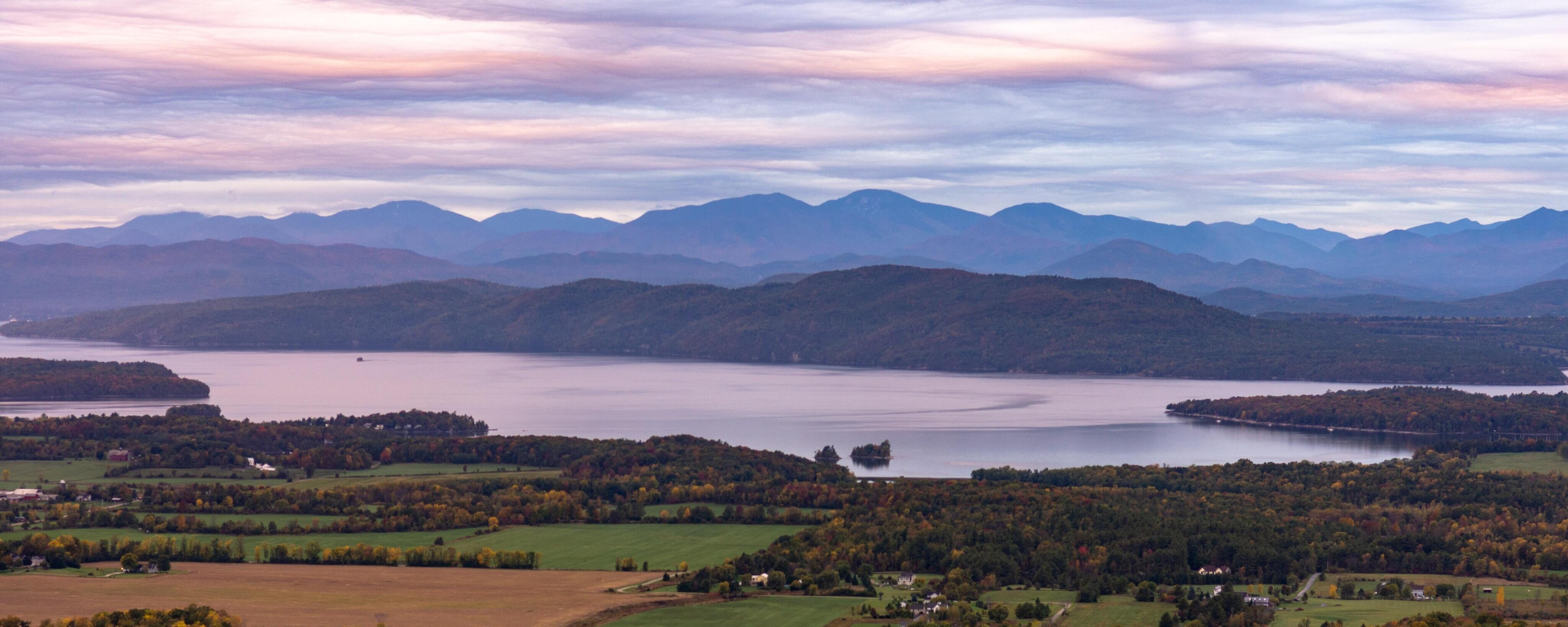 vt sunset views in the summer